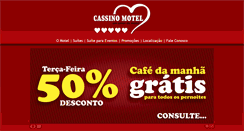 Desktop Screenshot of cassinomotel.com.br
