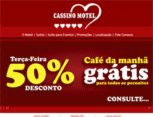 Tablet Screenshot of cassinomotel.com.br